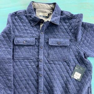 Magellan Outdoors Campfire Quilted Shirt Jacket XL - Medieval Blue